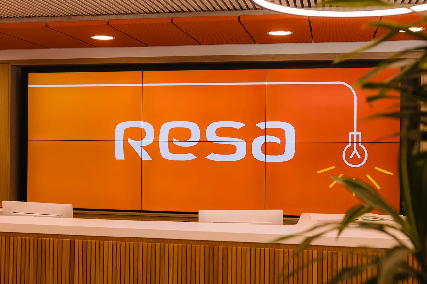 écrans géant dans un accueil